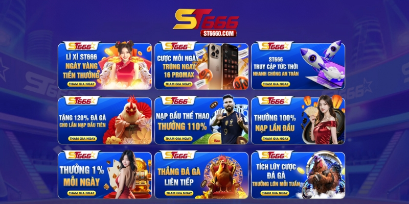 Tìm hiểu chung về khuyến mãi ST666